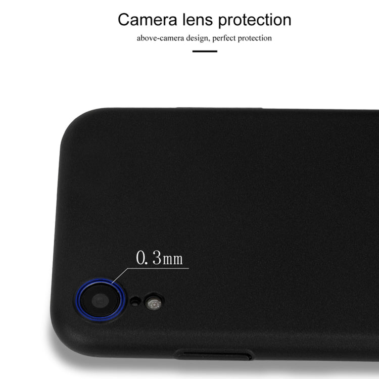 For iPhone XR lenuo Leshield Series Ultra-thin PC Case