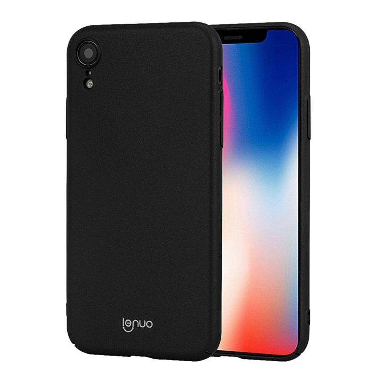 For iPhone XR lenuo Leshield Series Ultra-thin PC Case