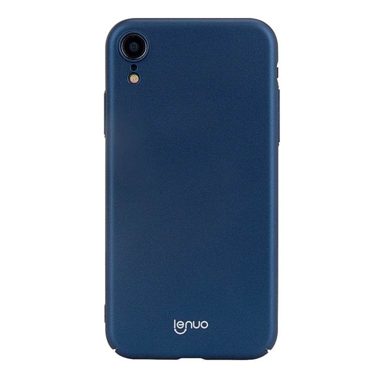 For iPhone XR lenuo Leshield Series Ultra-thin PC Case