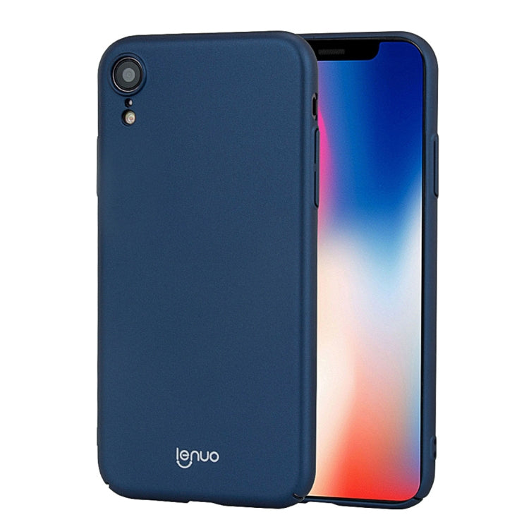 For iPhone XR lenuo Leshield Series Ultra-thin PC Case
