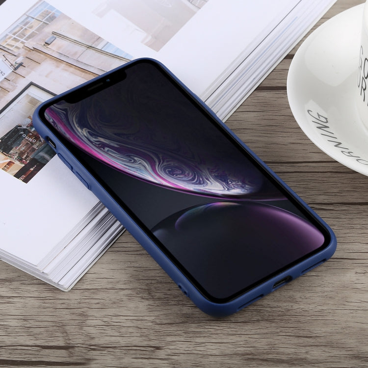 For iPhone XR TOTUDESIGN Deo Series Shockproof TPU+PU Case