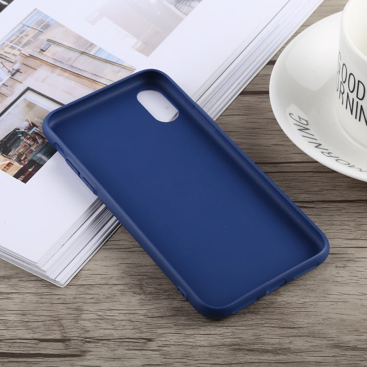 For iPhone XR TOTUDESIGN Deo Series Shockproof TPU+PU Case