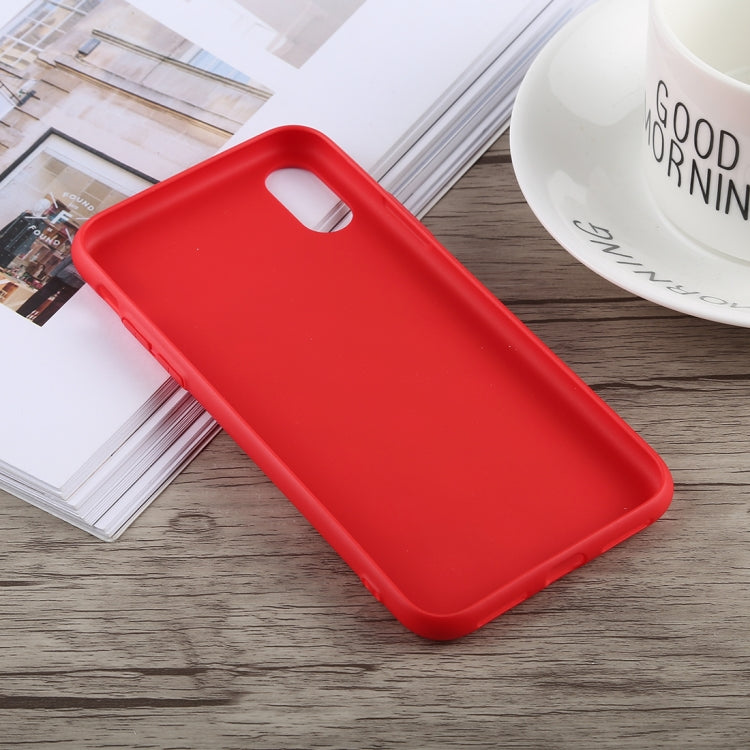 For iPhone XR TOTUDESIGN Deo Series Shockproof TPU+PU Case