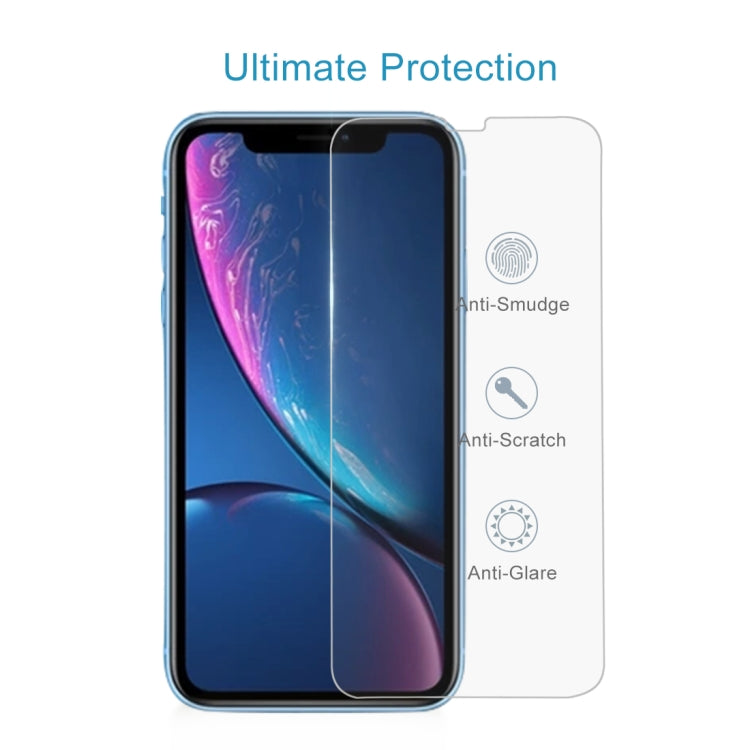 For iPhone 11 / XR GOOSPERY 0.26mm 9H 2.5D Transparent Tempered Glass Film