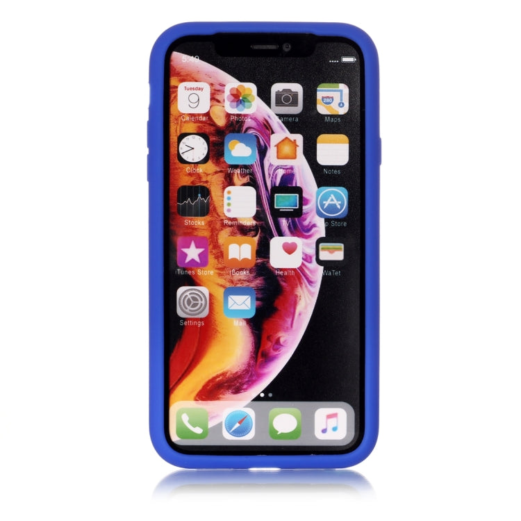 For iPhone XR Game Boy Pattern Silicone Protective Case