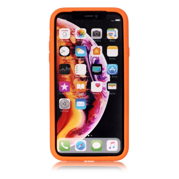 For iPhone XR Game Boy Pattern Silicone Protective Case
