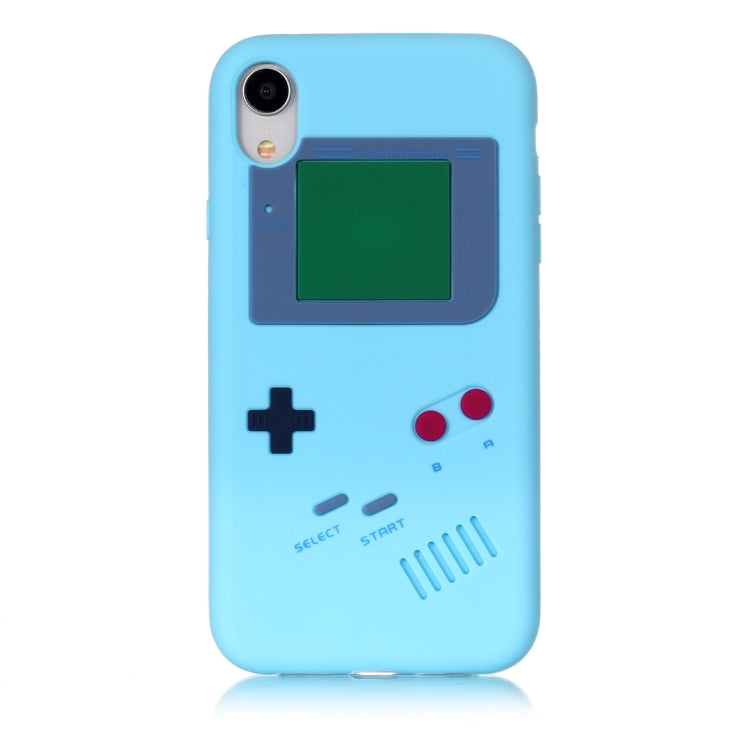 For iPhone XR Game Boy Pattern Silicone Protective Case