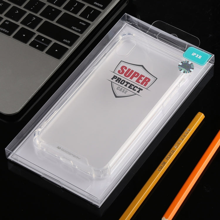 For iPhone XR GOOSPERY Full Coverage Soft Case