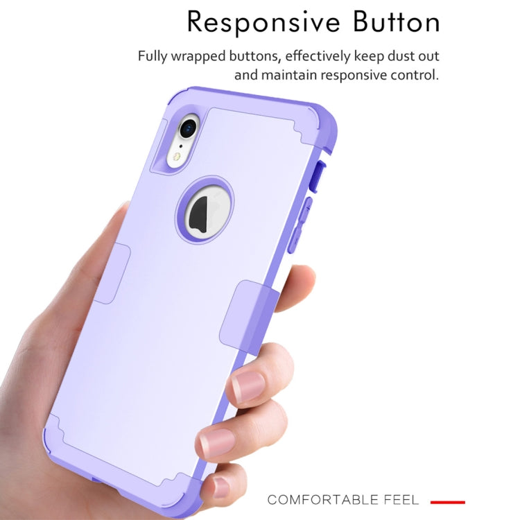 For iPhone XR Dropproof PC + Silicone Case