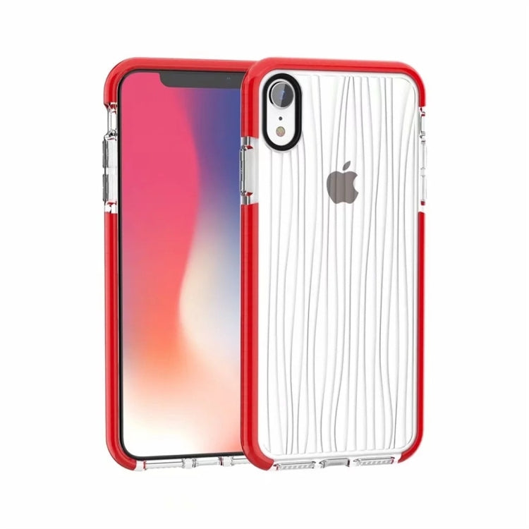 For iPhone XR Shiny Glass Powder Ripples Pattern TPU Protective Case