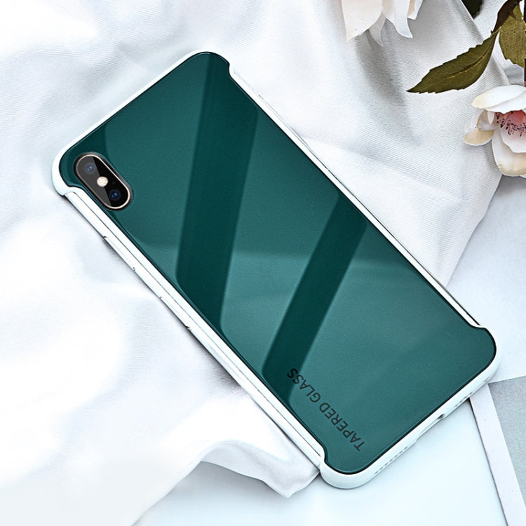 For iPhone XR Shockproof Tempered Protective Case