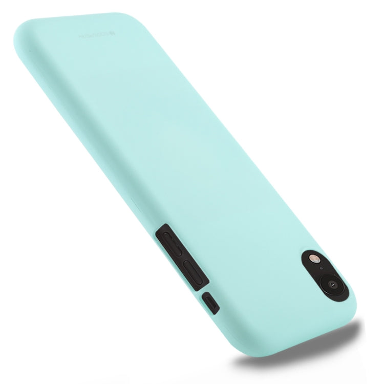For iPhone XR GOOSPERY SOFT FEELING Liquid TPU Drop-proof Soft