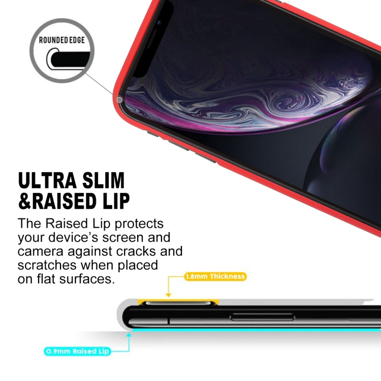For iPhone XR GOOSPERY SOFT FEELING Liquid TPU Drop-proof Soft