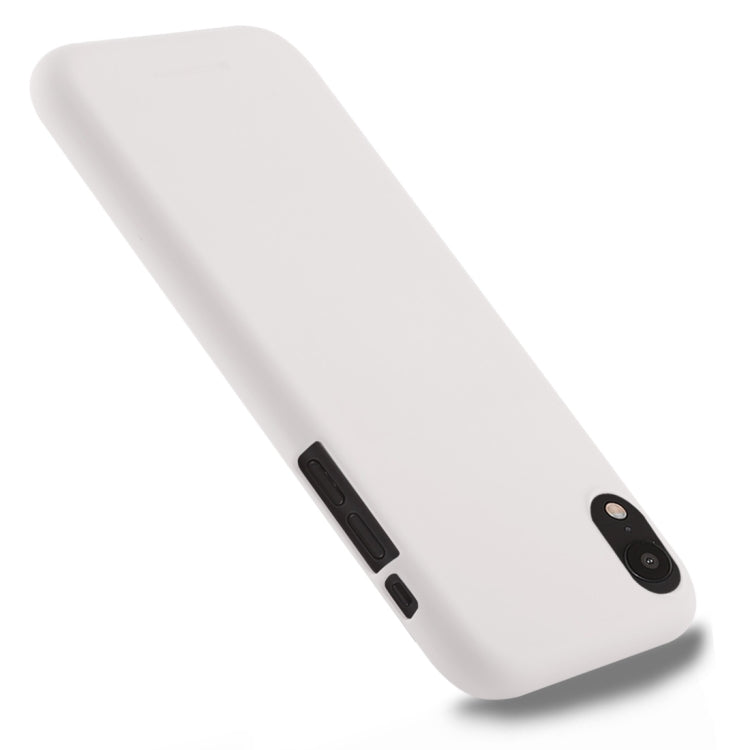 For iPhone XR GOOSPERY SOFT FEELING Liquid TPU Drop-proof Soft