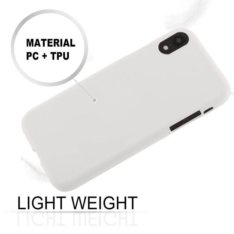 For iPhone XR GOOSPERY SOFT FEELING Liquid TPU Drop-proof Soft