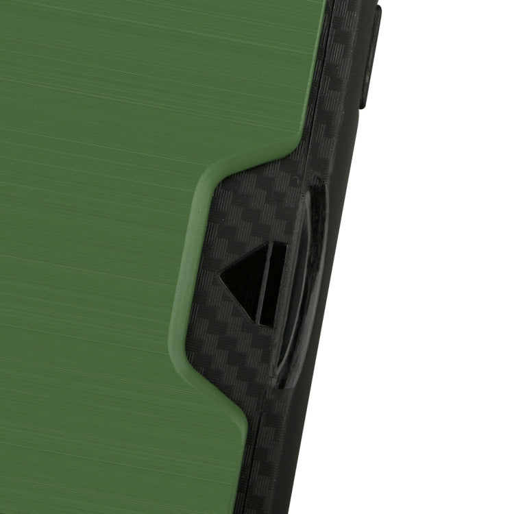 For iPhone XR Ultrathin TPU + PC Protective Case with Card Slot & Holder