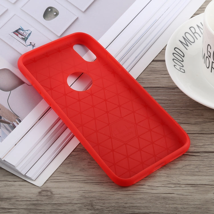 For iPhone XR Anti-slip Square TPU Case