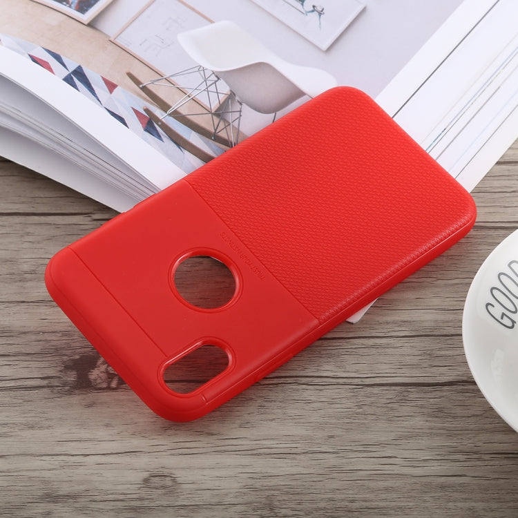 For iPhone XR Anti-slip Square TPU Case