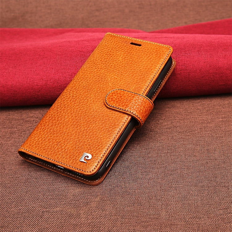 For iPhone XR Pierre Cardin PCS-P08 Horizontal Flip Leather Case with Holder & Card Slot