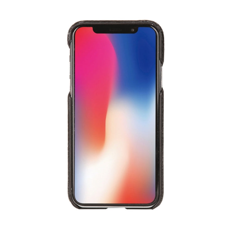 For iPhone XR Pierre Cardin PCS-S05 Litchi Texture Shockproof Leather Protective Case