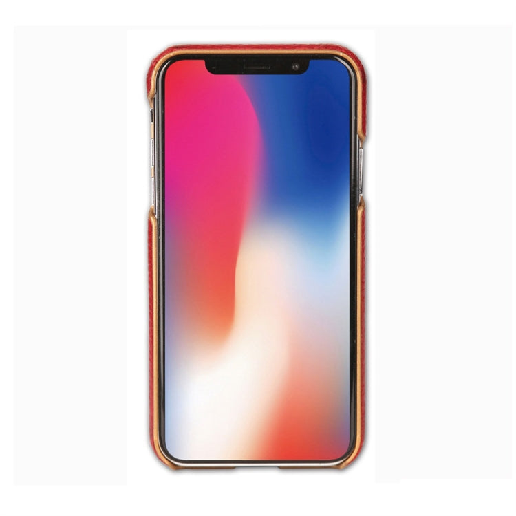 For iPhone XR Pierre Cardin PCS-S05 Litchi Texture Shockproof Leather Protective Case