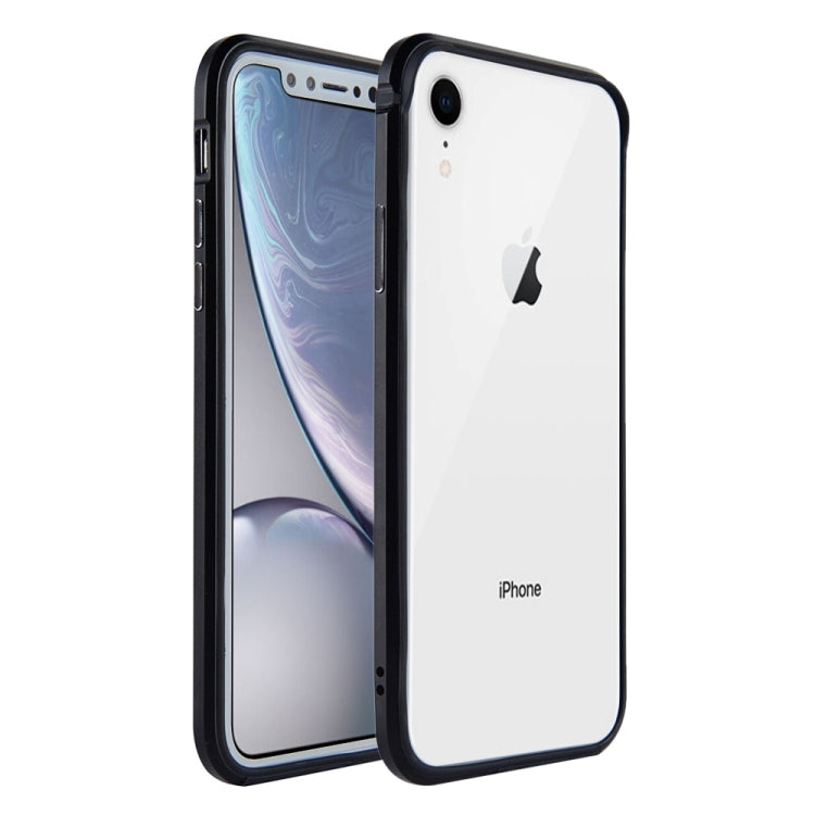 For iPhone XR SULADA Shockproof TPU + Aluminum Alloy Frame Case
