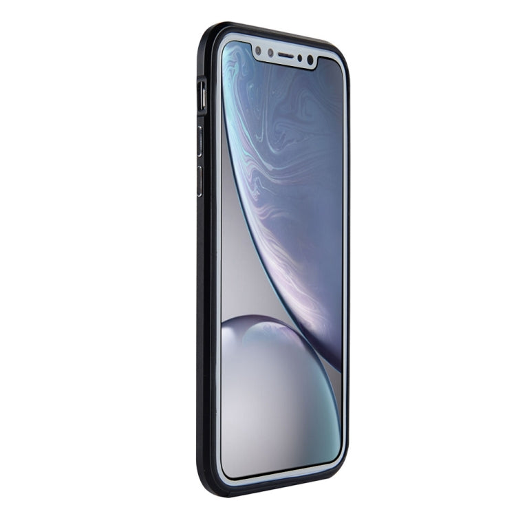 For iPhone XR SULADA Shockproof TPU + Aluminum Alloy Frame Case