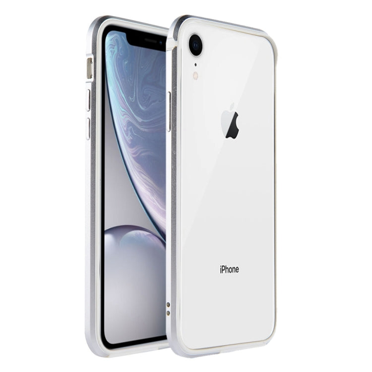 For iPhone XR SULADA Shockproof TPU + Aluminum Alloy Frame Case