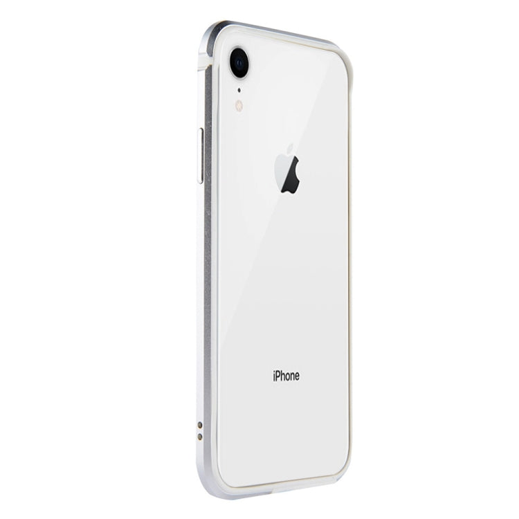 For iPhone XR SULADA Shockproof TPU + Aluminum Alloy Frame Case