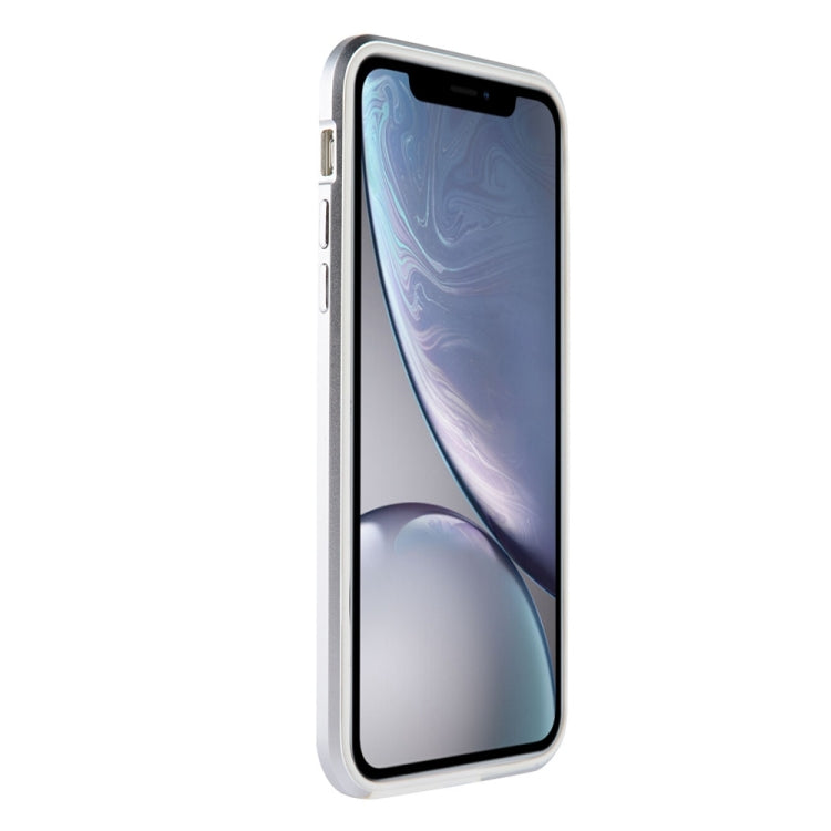 For iPhone XR SULADA Shockproof TPU + Aluminum Alloy Frame Case