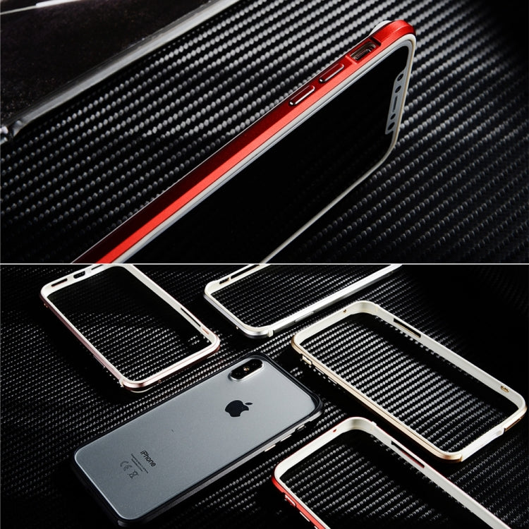 For iPhone XR SULADA Shockproof TPU + Aluminum Alloy Frame Case