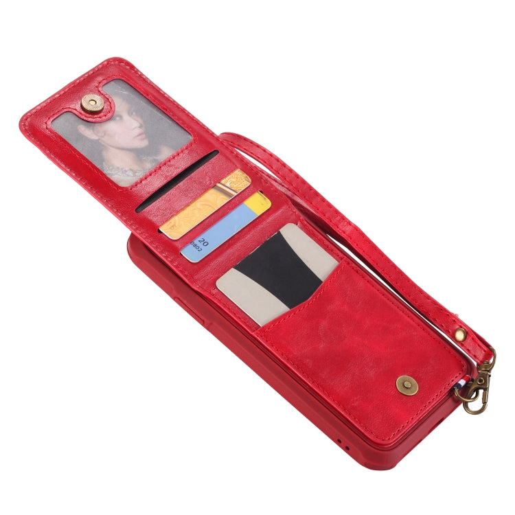 For iPhone XR Vertical Flip Fashion Shockproof Leather Case with Holder & Photo Frame & Card Slots & Lanyard