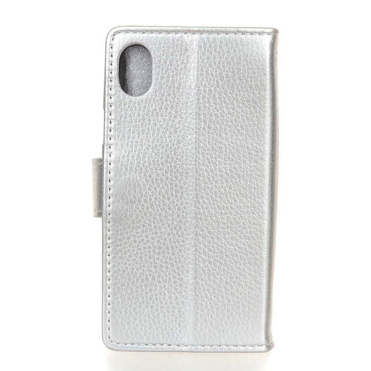 For iPhone XR Litchi Texture Horizontal Flip Leather Case with Holder & Card Slots & Wallet