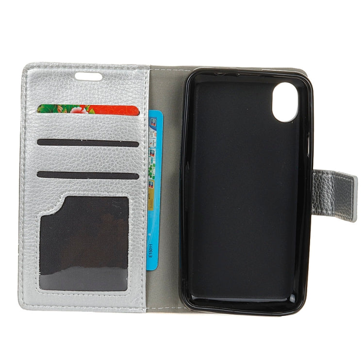 For iPhone XR Litchi Texture Horizontal Flip Leather Case with Holder & Card Slots & Wallet