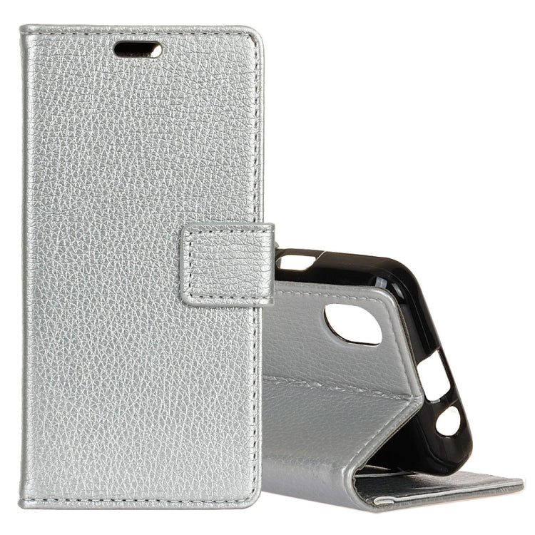 For iPhone XR Litchi Texture Horizontal Flip Leather Case with Holder & Card Slots & Wallet