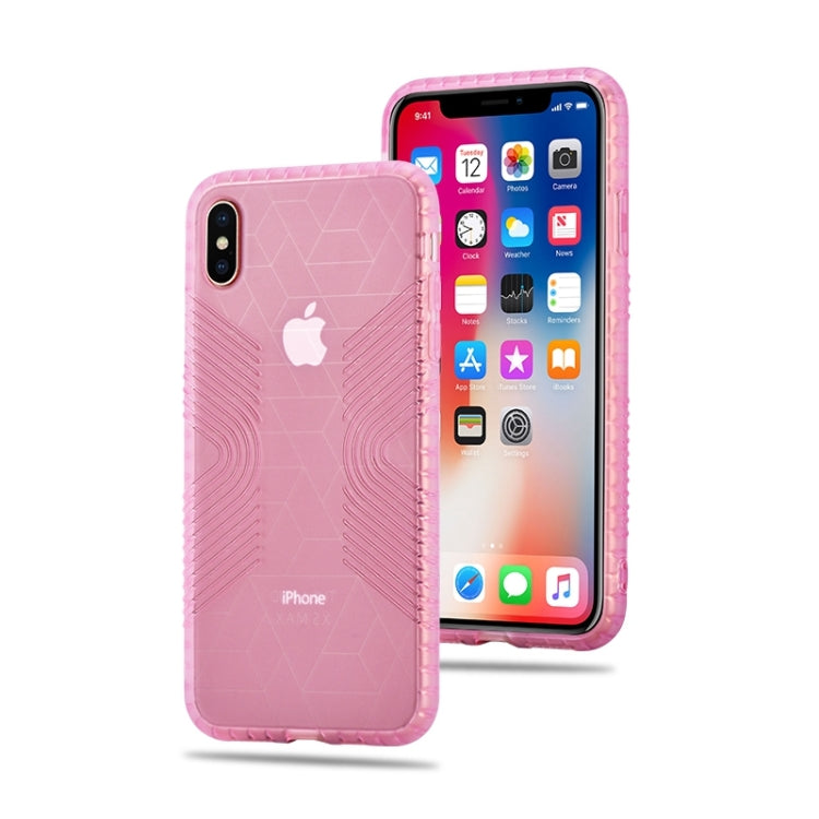 For iPhone XR Anti-slip Frosted Transparent Full Coverage Case