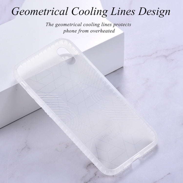 For iPhone XR Anti-slip Frosted Transparent Full Coverage Case