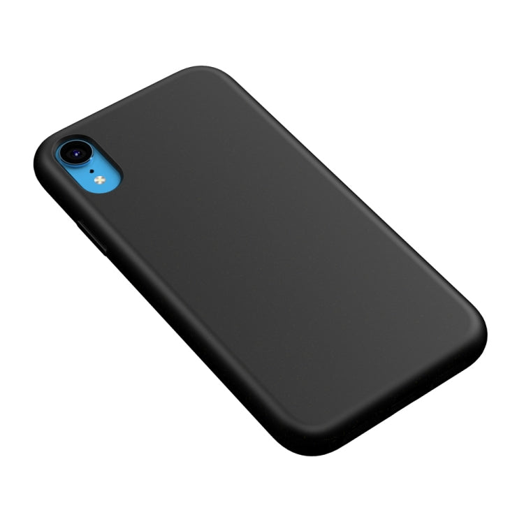 For iPhone XR Starry Series Shockproof  Straw Material + TPU Protective Case