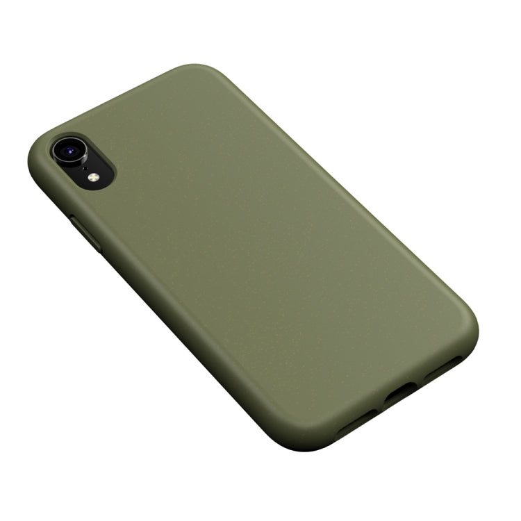For iPhone XR Starry Series Shockproof  Straw Material + TPU Protective Case