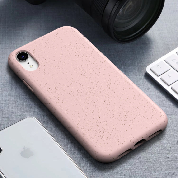 For iPhone XR Starry Series Shockproof  Straw Material + TPU Protective Case