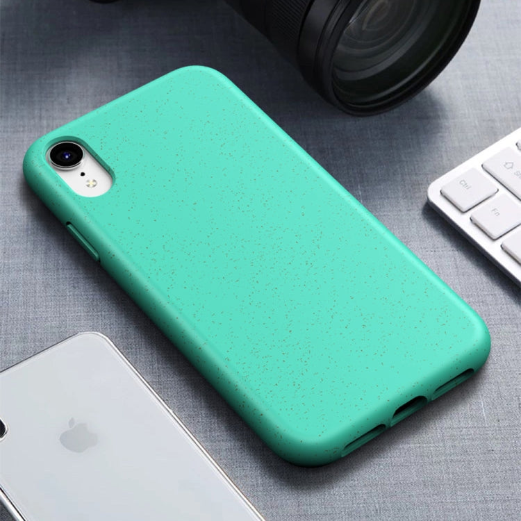 For iPhone XR Starry Series Shockproof  Straw Material + TPU Protective Case