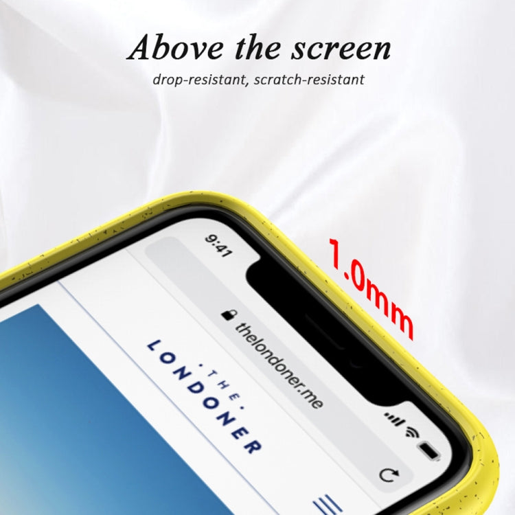 For iPhone XR Starry Series Shockproof  Straw Material + TPU Protective Case
