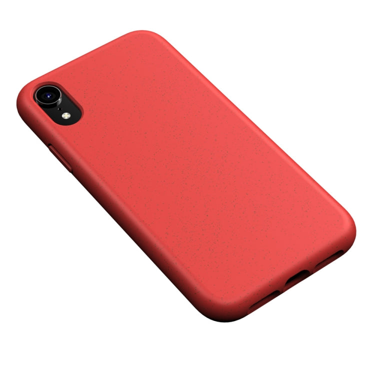For iPhone XR Starry Series Shockproof  Straw Material + TPU Protective Case