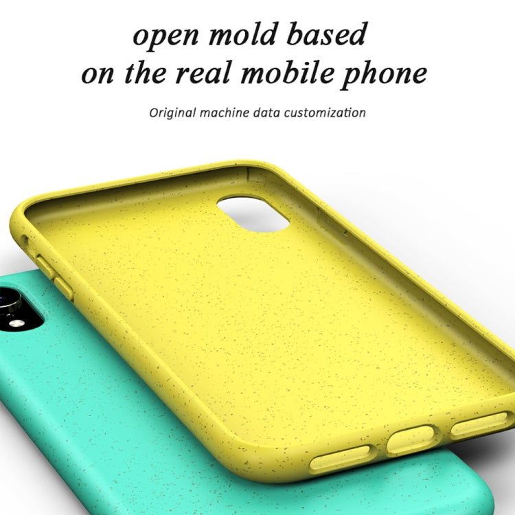 For iPhone XR Starry Series Shockproof  Straw Material + TPU Protective Case