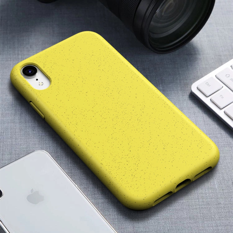 For iPhone XR Starry Series Shockproof  Straw Material + TPU Protective Case