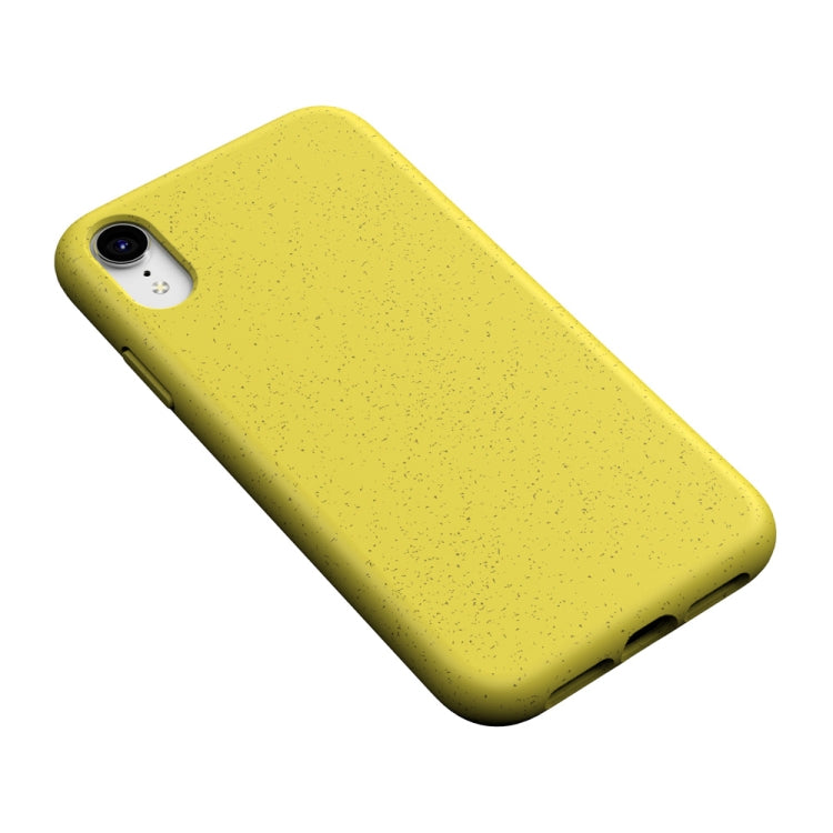 For iPhone XR Starry Series Shockproof  Straw Material + TPU Protective Case