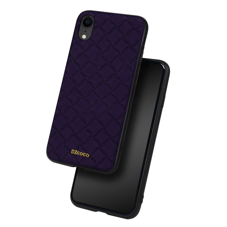 For iPhone XR DZGOGO Shockproof TPU + PU Case