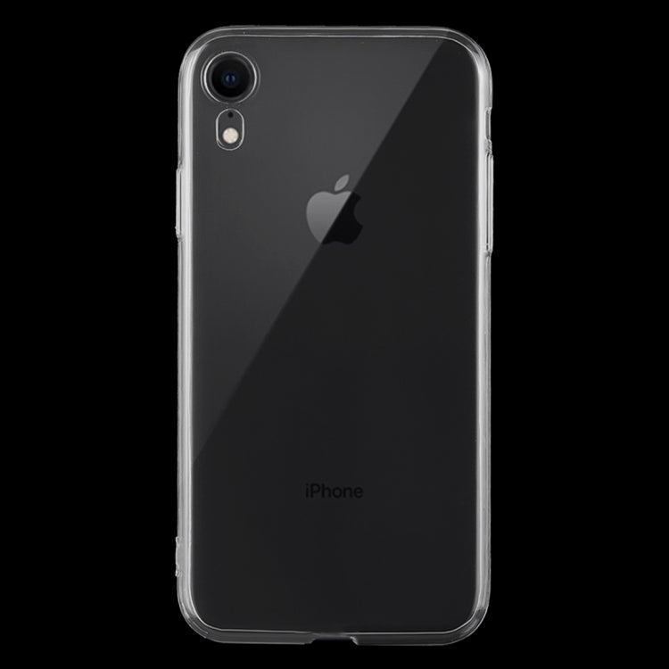 For iPhone XR 50 PCS 0.75mm Ultra-thin Transparent TPU Case