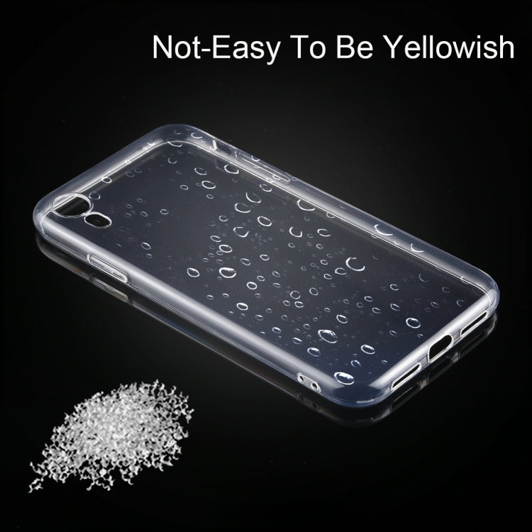 For iPhone XR 50 PCS 0.75mm Ultra-thin Transparent TPU Case