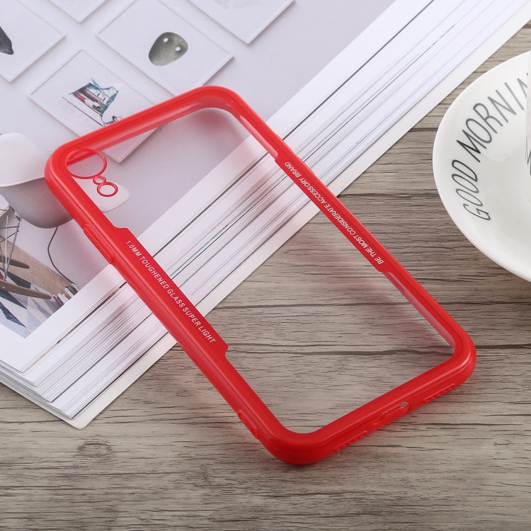 For iPhone XR Acrylic + TPU Shockproof Case